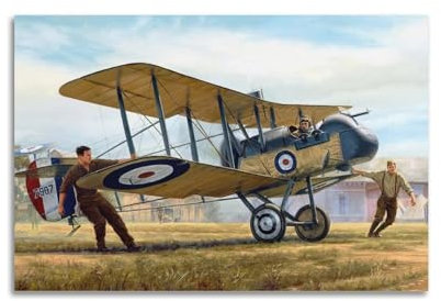 qiyan Poster im Vintage-Stil des 1. Weltkriegs Dh2 7907, Militärflugzeug, dekoratives Gemälde, Leinwand, Wandposter und Kunstdruck, moderne Familienschlafzimmer-Dekoration, Poster, 40 x 60 cm