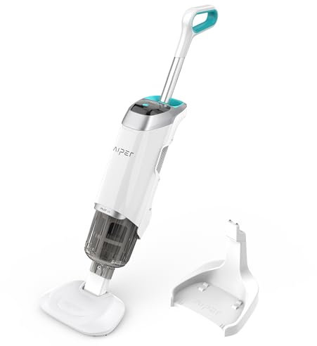 Aiper Pilot V2, Aspiratore per piscina manuale, Doppia modalità di pulizia, Cestello filtrante 110 LPM, Dock di Ricarica, Adatto a Piscine interrate, gonfiabili e idromassaggio