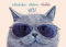 Gutsch Verlag Coole Tier-Postkarte mit Katze und Sonnenbrille – Lustige Katzenmotive für Tierliebhaber – Perfekt zum Verschenken und Verschicken – #Abschalten #Relaxen #Tierleben