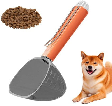 Pelle À Nourriture Cuillère À Mesurer Pour Animaux De Compagnie Pelle Précise Pour Chien Cuillère À Croquettes Avec Poignée Ergonomique Cuillère De Nutrition Pour Un Contrôle Précis Des