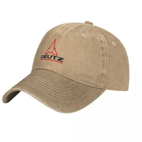 Deutz Baseball Cap Fahr Traktor Sport Casual Washed Hip Hop Hüte Paar Stilvolle Custom Washed Baseball Caps Geschenk
