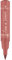Essence Cosmetics Line N' Stain, Lápiz De Labios Tattoo, De Larga Duración, Definir, Efecto Tinte, Color Intenso, 2.5 ml