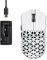 ATTACK SHARK R5 Ultra Souris Gaming sans Fil HyperSpeed Fibre Carbone, Ultralégère 39g avec Grip, 2,4 G/BT/USB-C, Capteur PAW3950MAX, Fréquence d'Interrogation sans 8KHz, 42Kppp, Windows/Mac -Blanc