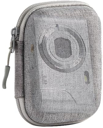 Générique Étui pour Appareil Photo Numérique,Boîte De Rangement Compacte pour APN - Pochette Antichoc Étanche Compacte Organisateur Photographe