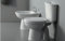 OPERA SANITARI Coppia Vaso con Cassetta monoblocco scarico S/P e Bidet Oxa