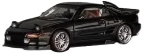 1 64 Für Toyota MR2 SW20 Schwarz Lackiertes Legierungsauto Statische Anzeige Für Sammler Oder Geschenk Für Kinder Druckgussmodelle Motorfahrzeuge