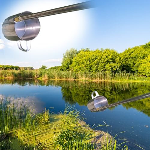 Telescopic Water Sampling Dipper for Lab and Field Use, Ideal for Stream, Wastewater, and Deep Water Quality Testing