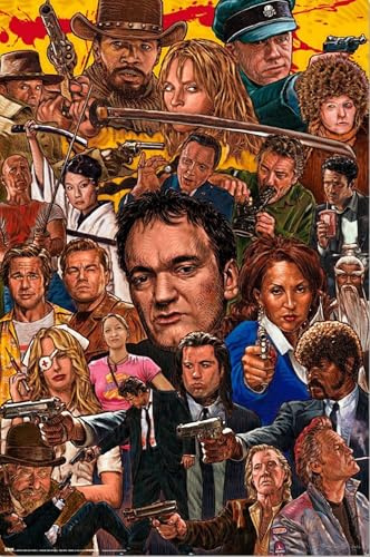 MB 231 - The Art of Quentin Tarantino - Collage - Poster 61x91,5 cm