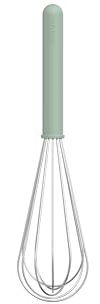 Mepal - Edelstahl-Schneebesen Chef it - Langlebigen Drähte behalten ihre Form - Einfache Reinigung - Spülmaschinengeeignet - Küchenutensilien - 30 cm - Nordic sage