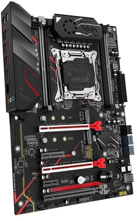 Compatibilità Kit scheda madre Fit For MACHINIST X99 con processore CPU Xeon E5 2680 V4, 4x8G=32GB DDR4 ECC RAM, supporto M.2 Nvem Sata 3.0 MR9A PRO MAX