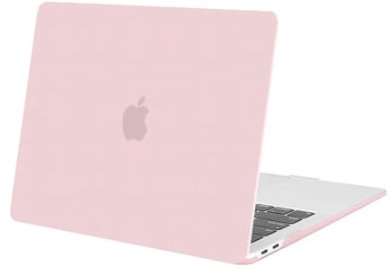 MOSISO Custodia Compatibile con MacBook Air 13 Cover M1 Chip A2337 A2179 A1932 2021 2020 2019 2018 Retina Touch ID,Protezione Case Compatibile per MacBook Air M1 Cover 13,3'' Pollici, Quarzo Rosa