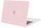 MOSISO Custodia Compatibile con MacBook Air 13 Cover M1 Chip A2337 A2179 A1932 2021 2020 2019 2018 Retina Touch ID,Protezione Case Compatibile per MacBook Air M1 Cover 13,3'' Pollici, Quarzo Rosa