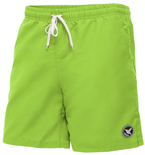 Ladeheid Costume Uomo Mare Lungo con Taschino, Medium Drawstring, Fodera in Rete, Costumi da Bagno, Boxer per la Spiaggia, la Piscina e Il Surf LA40-129 (Verde Chiaro, 5XL)