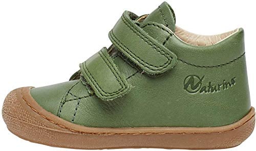 Naturino Cocoon-Lauflernschuhe aus Nappaleder grün 20