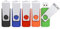 KEXIN 32GB USB Stick 5er Pack USB-Stick 32 GB USB 2.0 Speicherstick Flash-Laufwerk mit LED-Anzeige (32GB 5 Stück)