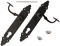 KOTARBAU® Torbeschlag 90mm für Profilzylinder Geschmiedet Antik Schwarz Stahl