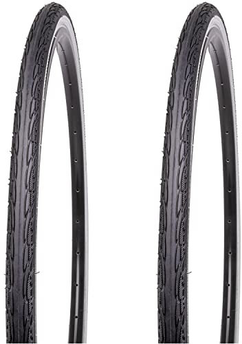 Resul Kujo 26x1 3/8 Zoll Fahrradreifen-Set mit Weisswand 37-590