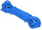 Blue Bungee Cord - 5 m / 16 ft of 5 mm Bungee Rope, Shock Cord, Bungee Strap, Elastic Rope, Tie Down - UV Resistant, Stretch at least 100%, Universal Use, Parallel Rubber Cores