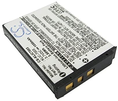 Battery For Kodak EasyShare M380, EasyShare M381, Easyshare V1003, EasyShare V803, Z950, KLIC-7003,