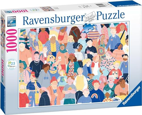Ravensburger Puzzle - 1000 Teile Puzzle für Erwachsene ab 14 Jahren - Modernes Menschen-Motiv im Format 70,00 cm x 50,00 cm