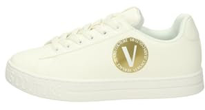 Versace Jeans Couture Scarpe Sneakers Donna 75VA3SK3 Court Bianco (38)