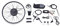 XUEMANSHOP E-Bike Umbausatz,24 Zoll 36V 500W mit Dual Mode Controller für Hinterrad Vorderrad eines zweirädrigen Fahrrads geeignet (hinterrad)