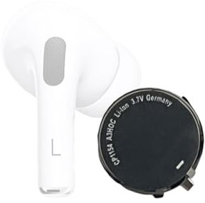 1 batería de Repuesto HIGHAKKU Compatible con Air-pods Pro – Auriculares izquierdos – Serie 1 Generación