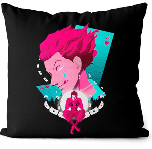 CottonCloud Magician Kissen mit Füllung 40cm Baumwolle Hunter Anime Japan Manga x