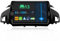 YUNTX 9 Zoll Android 14 Autoradio mit Navi Für Ford Kuga Escape C-max 2013-2017 | Octa Core | 6GB 128GB | Eingebaut 4G LTE | CarPlay & Android Auto | DSP | DAB+ | HDMI | Dual Band WIFI | Bluetooth 5.0