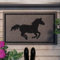 Champion – Stylische Kokos-Fußmatte von WECONhome für den Innen- und Zwischenbereich (40 x 60 cm, hellgrau)