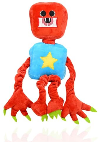 wiztex Boxy Boo Kuscheltier – 35 cm Plüschtier inspiriert von Project Playtime – Weiches und entzückendes Plüschtier, animierter Stil, inspiriert von Rob-lox