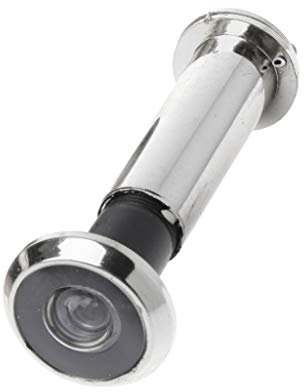 Versteckter Sicherheits-Türspion für Haustür mit Sichtschutz, optische Glaslinse mit freier Sicht