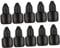 minkissy 10sets Grafting Eyelash Glue Bottles Portable Empty Refillable Containers for Eyelash Glue Leakproof Design for Home Travel Includes Bottle Cap and Stopper for Each Set