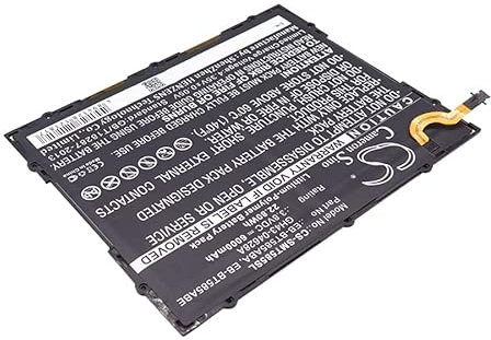 Vsdampj - Batería compatible con Samsung Galaxy Tab A 10.1 2016, Tab E 10.1, SM-P580, SM-P585M, SM-P585N0, SM-T580NZKAXAR, compatible con P/N: EB-BT585ABA, EB-BT585ABE, GH4 3-0466 28 A