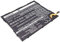 Vsdampj - Batería compatible con Samsung Galaxy Tab A 10.1 2016, Tab E 10.1, SM-P580, SM-P585M, SM-P585N0, SM-T580NZKAXAR, compatible con P/N: EB-BT585ABA, EB-BT585ABE, GH4 3-0466 28 A