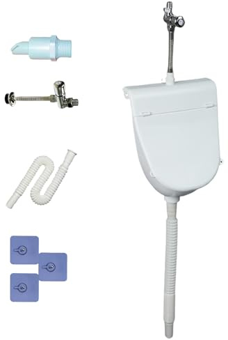 Wall Mounted Urinal Flushing Urinal Overflow Proof Lid Men Boys | Wall-Mounted Urine Diverter for Men Flushing Lid for Men Or Boys Bathroom Camping Garage Backyard Restroom Outside RV