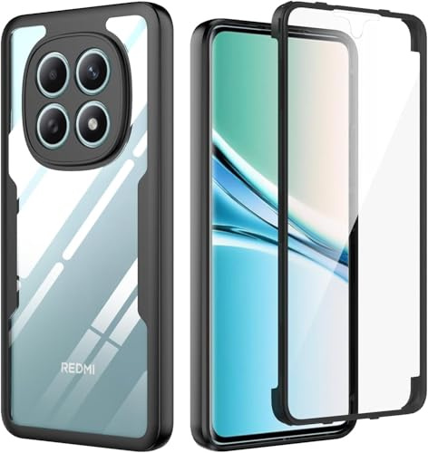 Handyhülle für Xiaomi Redmi Note 15 5G Hülle mit Eingebautem Displayschutz