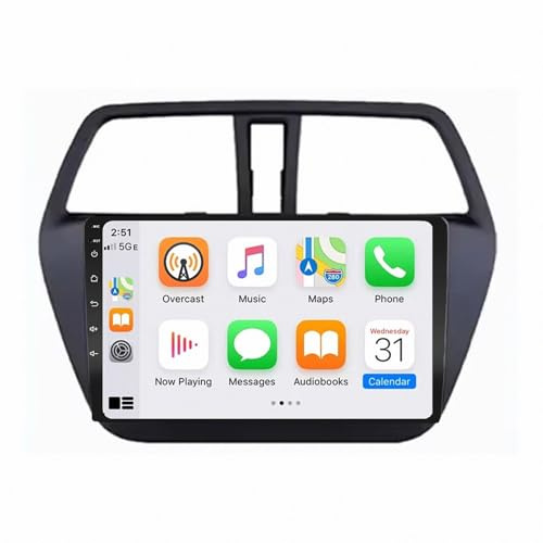 Autoradio Android per Volkswagen VW Golf 6 MK6 GTI R 2008-2016 Touchscreen Stereo Auto Bluetooth con Schermo, Radio Auto con Mirror Link/Usb/Supporta Telecamera, 4 Nucleo 1G+32G