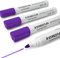 Staedtler Lumocolor Whiteboard Markierstifte 351 - Dry Erase Korrekturstift - Aufzählungspunkt, - 4er Pack x Lila