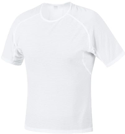 GORE WEAR Mens M Base Layer Shirt, White, M EU