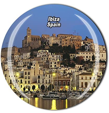 Ibiza Spanien Kühlschrankmagnet Kristall Touristen Souvenir Geschenkkollektion Kühlschrank Magnetischer Aufkleber