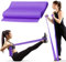 GRIDINLUX Banda de Resistencia Fitness 5 LB – 15 LB Cinta elástica Yoga, Pilates, Musculación Goma de Gimnasio para Entrenamiento y rehabilitación