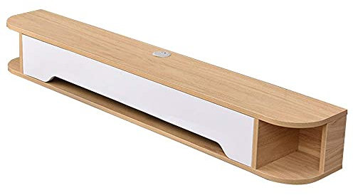 KAXGU Tv Stand Cabinet Tv Background Wall Shelf Floating Shelf Set-Top Box Shelf Large Beacapacity/B/130X24X20Cm