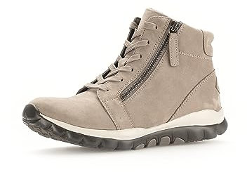 Gabor Damen Schnürstiefeletten, Frauen Stiefeletten,Wechselfußbett,Boots,Stiefel,Bootee,Booties,halbstiefel,Muskat (Mel.),39 EU / 6 UK