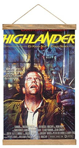 TTOOXZ Magnetische Scroll-Film-Highlander-Aufhänger, Poster, DIY-Wand, Stoff, Dekoration, hängende Gemälde, Rahmen, Kit-Halter für Wohnzimmer