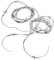 SAFIGLE 2pcs Simulation Wire Chain - Premium Rubber Barb Wire Decorations for Halloween and Prank Props - Safe Fake Barbed Wires for Haunted House Makeup and Toys - Ideal PVC Steel Wire Child-Friendly