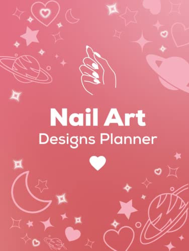 Nail Artist Practice Pages, Create hundreds of designs in your Nail Tech Planner