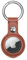 Woyinger Porte-clés Airtag en cuir de protection pour Airtag - Housse de protection pour traqueur avec support Airtag - Compatible avec collier de chien AirTag - Marron