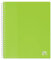 OXFORD Protège-Documents à Spirale School Life A5 80 vues / 40 Pochettes Couverture Polypro Vert anis