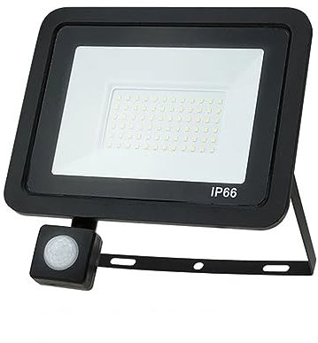 Projecteur LED Exterieur Detecteur de Mouvement 10W,3000K Blanc Chaud Spot Led Exterieur,IP66 Etanche Extérieur Avec Détecteur,Lampe Exterieur pour Terrasse, Garage,Jardin, Patio,Escaliers